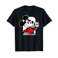 thumbnail image 1 of Cheerful Cartoon Character Black T-Shirt for Fun and Comfort, 1 of 5