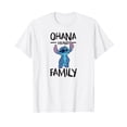 thumbnail image 1 of Cheerful Cartoon Character T-Shirt - Ohana Means Family Design for Comfort and Style, 1 of 5