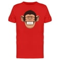 thumbnail image 1 of Cheerful Chimpanzee Head Tee Men's -Image by Shutterstock, 1 of 2