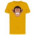 thumbnail image 1 of Cheerful Chimpanzee Head Tee Men's -Image by Shutterstock, 1 of 2