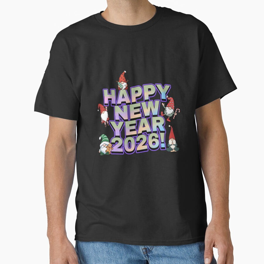 Cheerful Gnomes Holiday Fun Happy New Year 2026 Unisex T Shirt Up To Cheerful Gnomes Holiday Fun Happy New Year 2026 Unisex T Shirt Up To Size 5XL 2047b32d 52e3 4f78 932e 