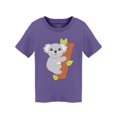thumbnail image 1 of Cheerful Koala Bear Design T-Shirt Toddler -Image by Shutterstock,  5 Toddler, 1 of 2