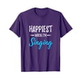 thumbnail image 1 of Cheerful Singing Message T-Shirt - Perfect Gift Idea for Music Lovers, 1 of 5