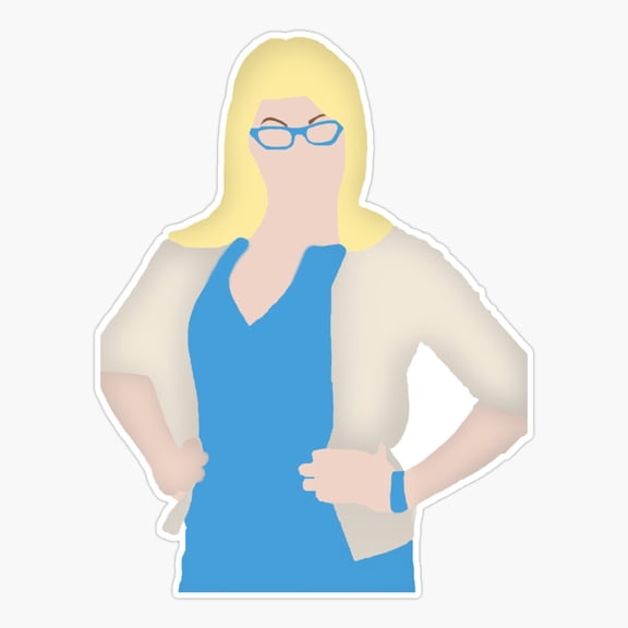 Cheerful Tech Analyst Drawing Inspired Sticker