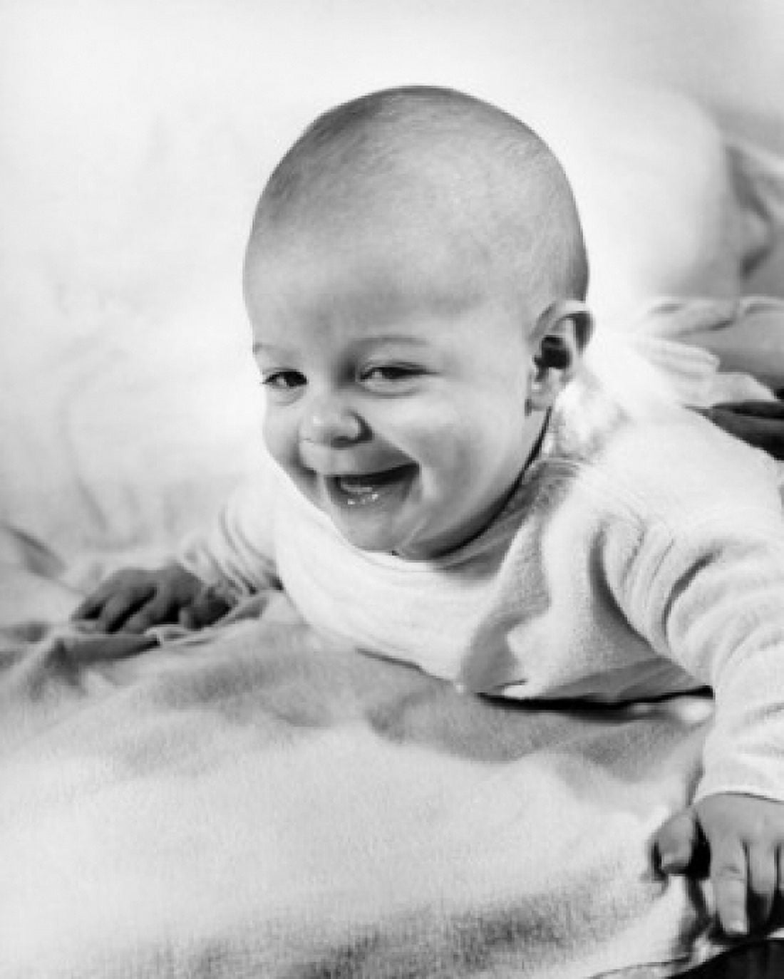 Cheerful baby Canvas Art -  (18 x 24)
