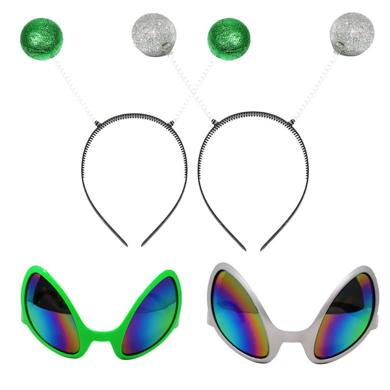 Alien Cosplay Accessories Alien Glasses Martian Headband Halloween Space  Party