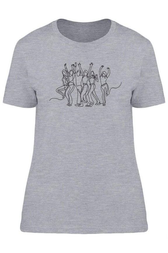 Cheering Crowd T-Shirt Women -Image by Shutterstock, Female Small
