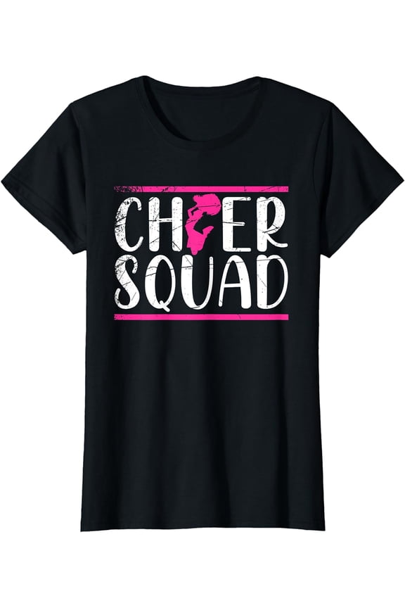 Cheering Practice Cheer Squad Cheerleading Team Cheerleader T-Shirt