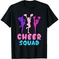 thumbnail image 1 of Cheering Practice Cheerleader Cheer Squad Cheerleading T-Shirt Black Medium, 1 of 4