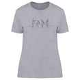 thumbnail image 1 of Cheering Team Of Girls T-Shirt Women -Image by Shutterstock, Female XX-Large, 1 of 2