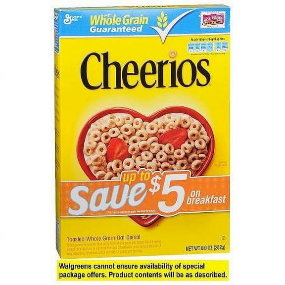 Cheerios Cereal 8.9 oz Pack of 2