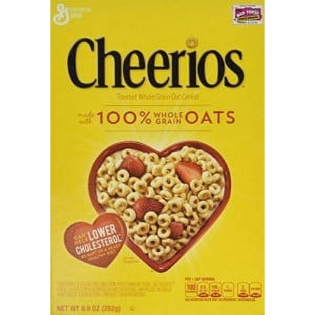 Cheerios Cereal Toasted Whole Grain- 8.9 Oz (Pack of 3)