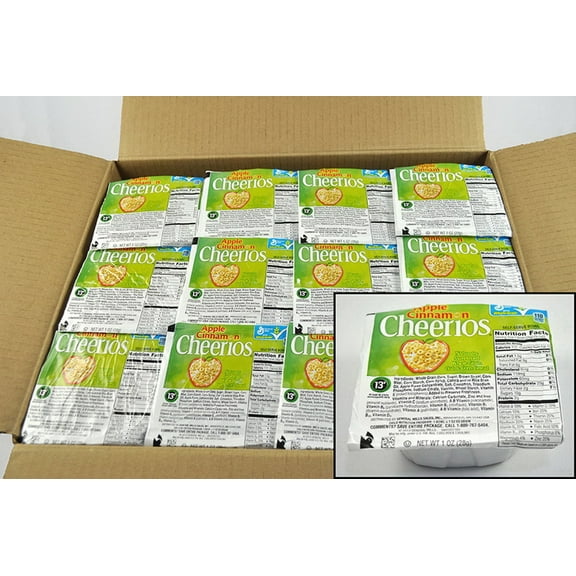 Cheerios General Mills Apple Cinnamon, 1 Ounce, 96 Per Case