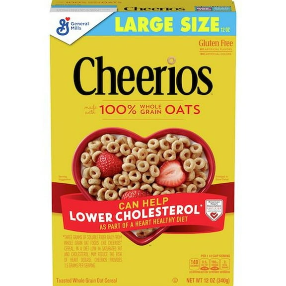 Cheerios Gluten Free Original Cereal, 12 Ounce -- 14 per case.