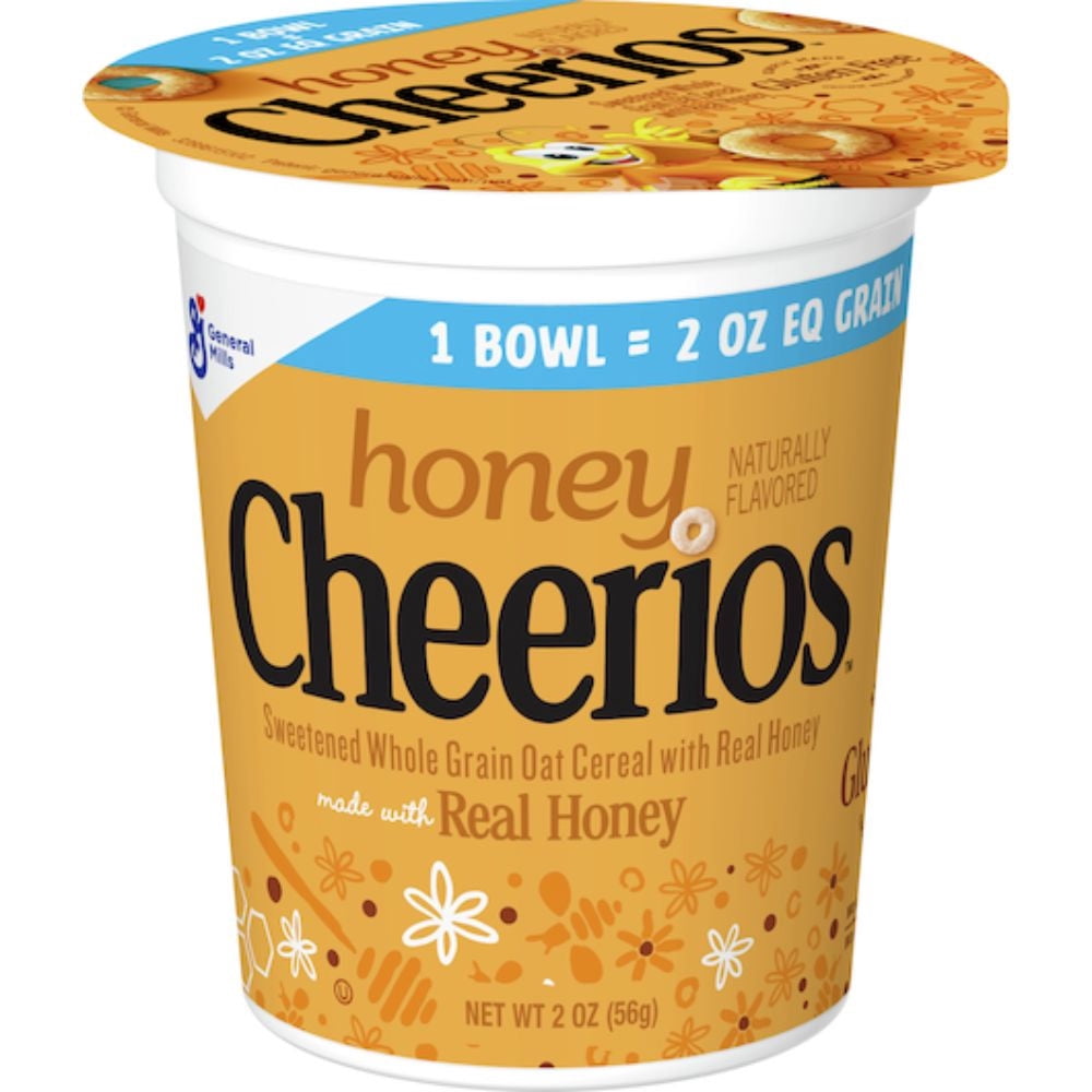 Cheerios Honey Cereal K12, 2 Ounce, 60 Per Case