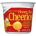 thumbnail image 1 of Cheerios Honey Nut Cereal-In-A-Cup - Low Fat - Honey Nut - 1 Serving Cup - 1.30 oz - 6 / Pack | Bundle of 2 Packs, 1 of 1