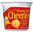thumbnail image 1 of Cheerios Honey Nut Cereal-In-A-Cup - Low Fat - Honey Nut - 1 Serving Cup - 1.30 oz - 6 / Pack | Bundle of 5 Packs, 1 of 1