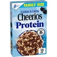 thumbnail image 1 of Cheerios Protein Cereal, Cookies and Crème, 8g Protein, Family Size, 15 oz, 1 of 15