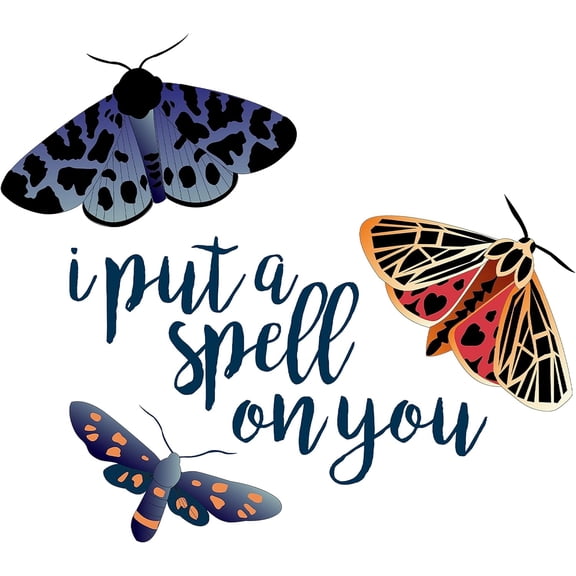 Cheerland Bohemian Moth Butterfly Wall Sticker