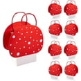 thumbnail image 1 of Cheerland Mushroom Bags, Fairy Party Favors, Woodland Birthday Decorations, Pack of 8, 1 of 6