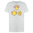 thumbnail image 1 of Cheerleader And Singer Chicken T-Shirt Men -Image by Shutterstock, Male 3X-Large, 1 of 2