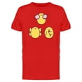 thumbnail image 1 of Cheerleader And Singer Chicken T-Shirt Men -Image by Shutterstock, Male Medium, 1 of 2