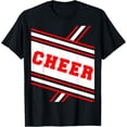 thumbnail image 1 of Cheerleader Costume Shirt Halloween Cheer Team T-Shirt, 1 of 3