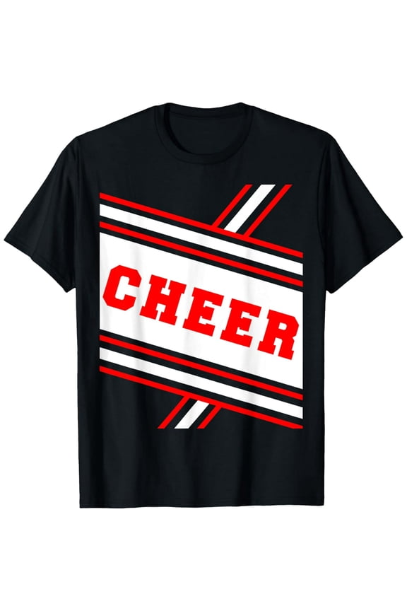 Cheerleader Costume Shirt Halloween Cheer Team T-Shirt