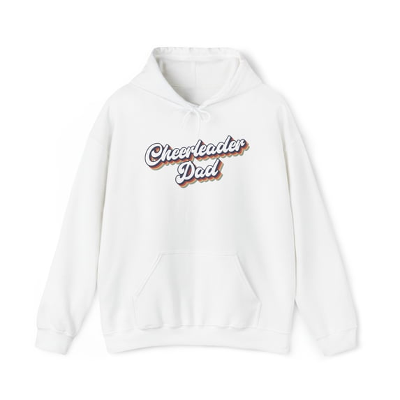 Cheerleader Dad Cheer Dad 1970s 70 Hoodie, Gifts, Hooded Sweatshirt