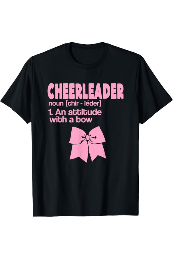 Cheerleader Definition Cheer Cheerleading Dad T-Shirt