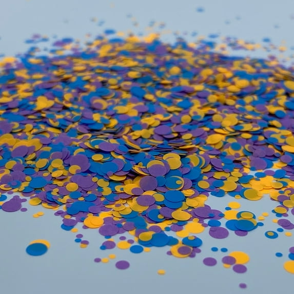 Cheerleader Dot Glitter Confetti (1oz = 28g)