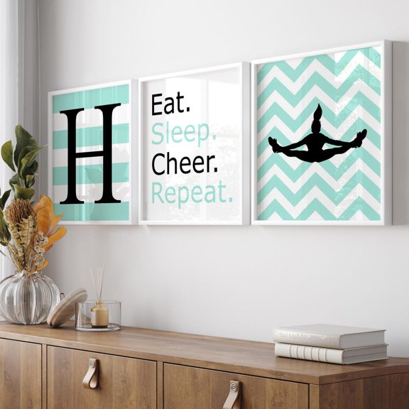 Cheerleader For Girls Room Decor Tween Cheerleader Wall Art Cheerleading Decor Cheer Cheerleading Prints Or 339, Poster Only