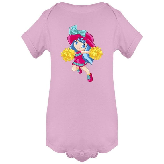 Cheerleader Girl Bodysuit Infant -Image by Shutterstock,  Newborn
