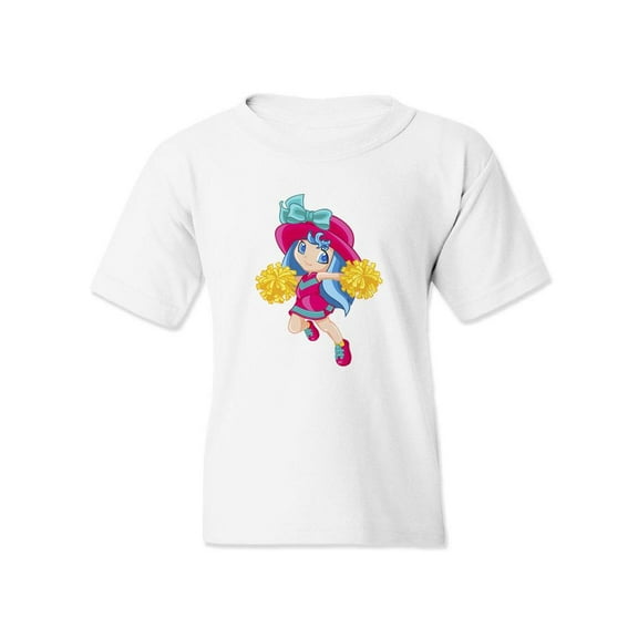 Cheerleader Girl T-Shirt Juniors -Image by Shutterstock, x-Small