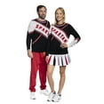 thumbnail image 1 of Cheerleader Halloween Costume for Mens and Womens Adult Unisex Varsity High School Cosplay, 1 of 5
