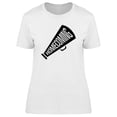 thumbnail image 1 of Cheerleader Homecoming T-Shirt Women -Image by Shutterstock, Female 3X-Large, 1 of 2