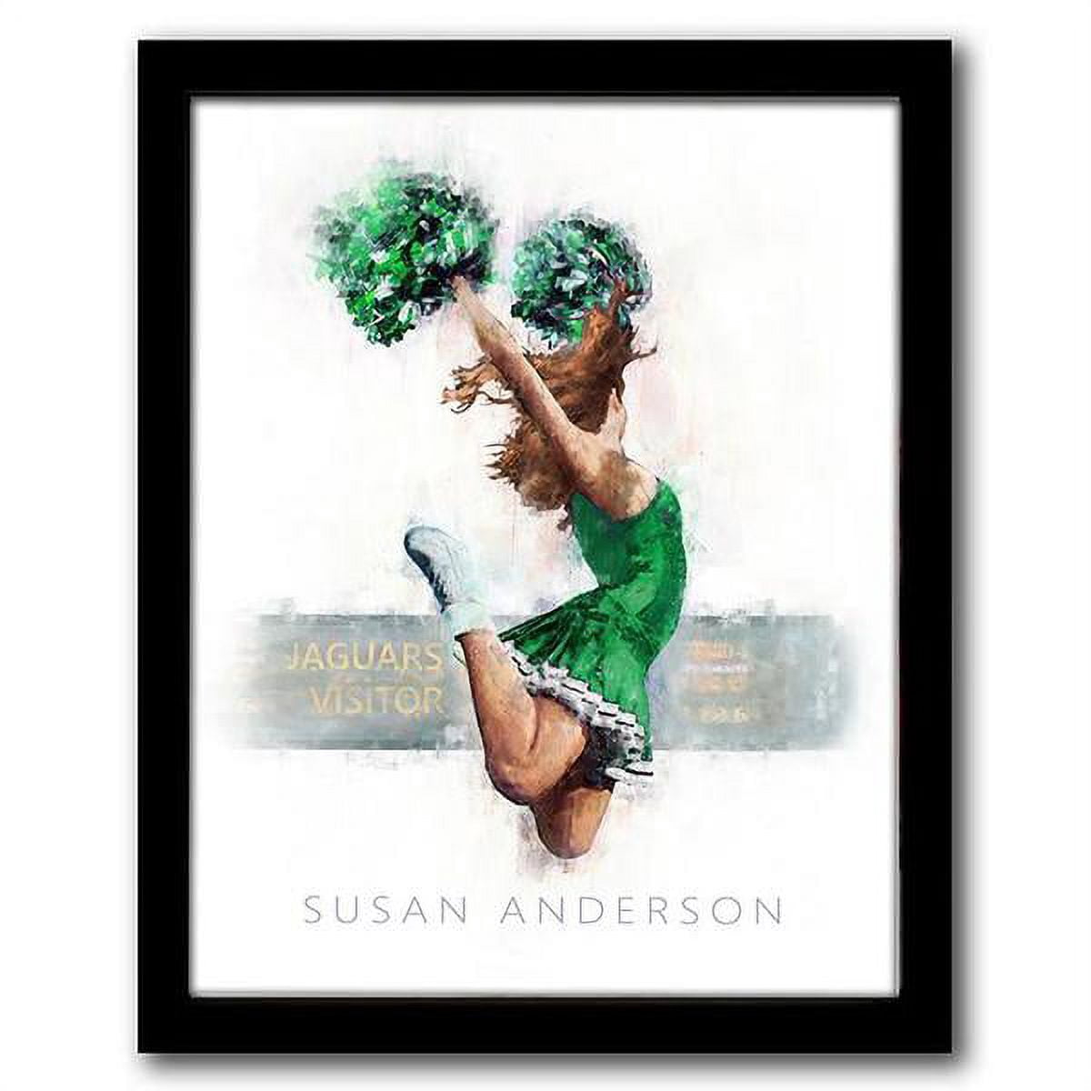 Cheerleader Personalized Print