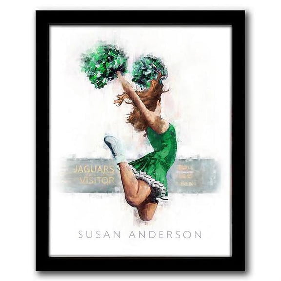 Cheerleader Personalized Print