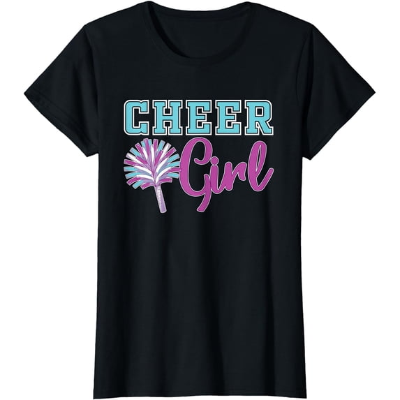 Cheerleader Practice Cheer Girl Women Cheering Cheerleading T-Shirt