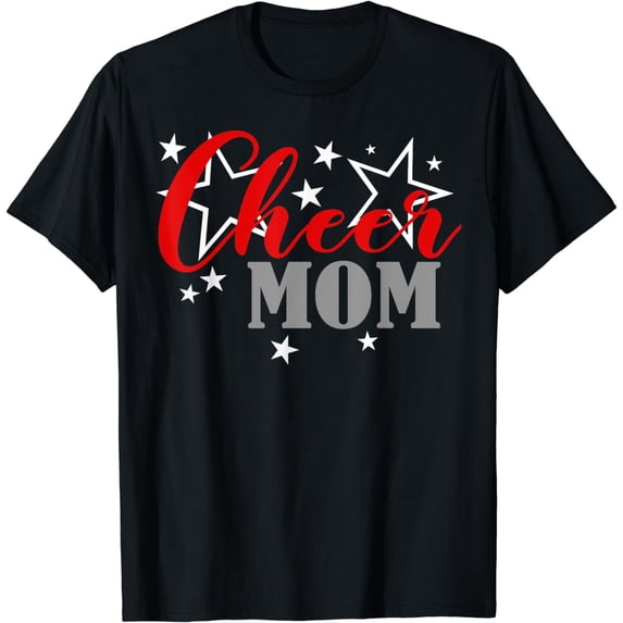 Cheerleader Proud Cheer Mom Pride Sports Supporter T-Shirt