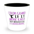 thumbnail image 1 of Cheerleader Shot Glass, If It Were Easy They Would Call It Cheerleading, Sports Gift, Mini Glassware, 1.5oz Cup, 1 of 3
