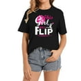 thumbnail image 1 of Cheerleader This Girl Will Flip Cheer Cheerleading Moves T-Shirt, 1 of 5