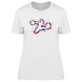 thumbnail image 1 of Cheerleader With Pom Poms T-Shirt Women -Image by Shutterstock, Female x-Large, 1 of 2
