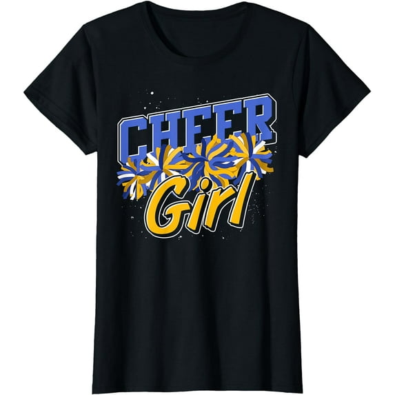 Cheerleader Women Cheer Practice Girls Cheering Cheerleading T-Shirt