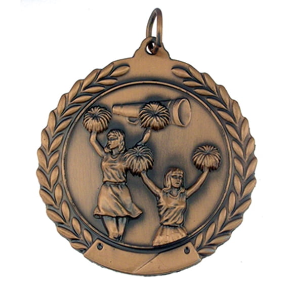 Cheerleading Award Single and Bulk Medals