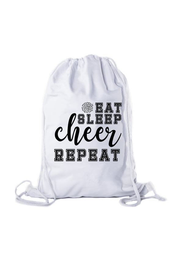 Cheerleading Backpacks, Cheer and Pom Drawstring Bags, Cheerleader Team Cinch Bags
