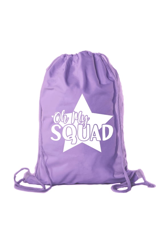 Cheerleading Backpacks, Cheer and Pom Drawstring Bags, Cheerleader Team Cinch Bags