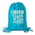 thumbnail image 1 of Cheerleading Backpacks, Cheer and Pom Drawstring Bags, Cheerleader Team Cinch Bags, 1 of 2