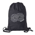 thumbnail image 1 of Cheerleading Backpacks, Cheer and Pom Drawstring Bags, Cheerleader Team Cinch Bags, 1 of 2