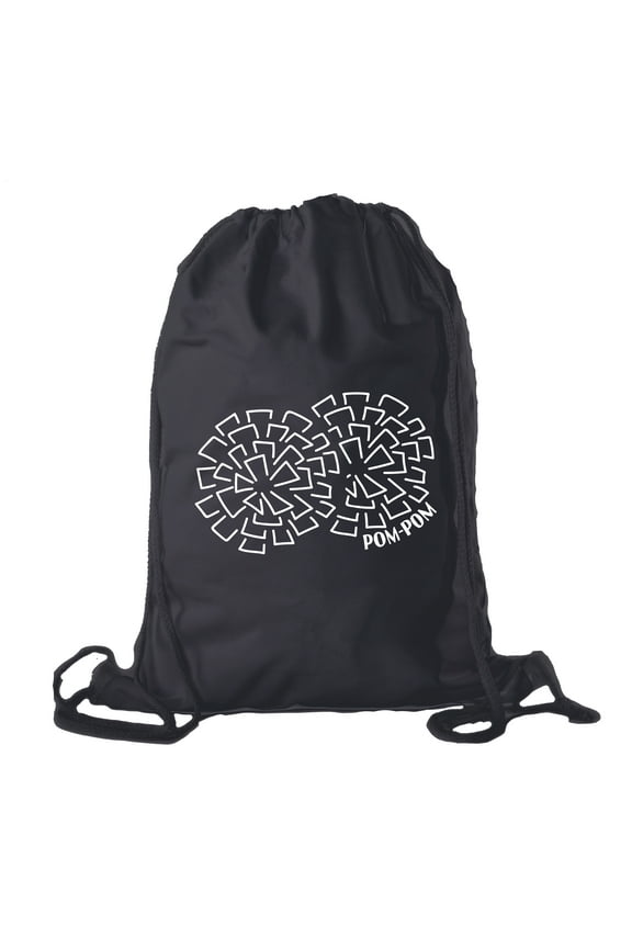 Cheerleading Backpacks, Cheer and Pom Drawstring Bags, Cheerleader Team Cinch Bags